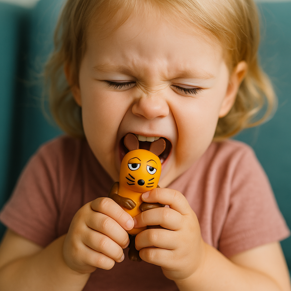 Kleinkind beißt auf Tonie-Figur – Sicherheitsaspekt von Spielzeug für Kinder